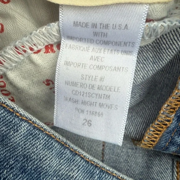 Alice + Olivia High Rise Cropped Wide Leg Jeans - Picture 13 of 13